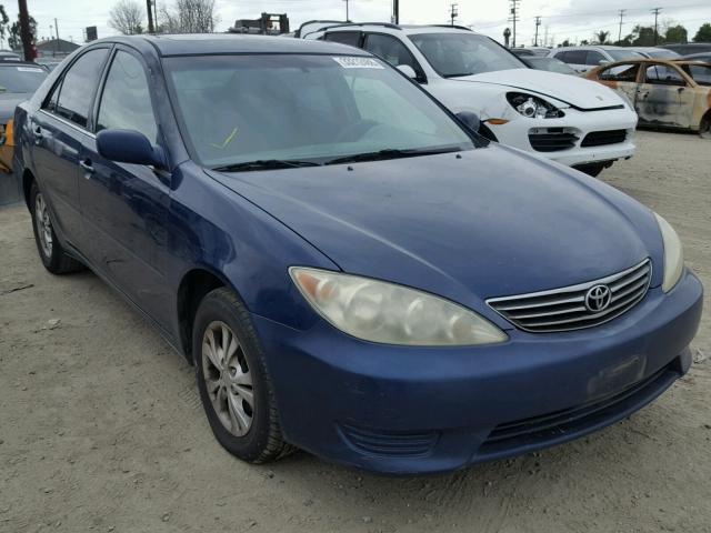 Blue Toyota Camry LE