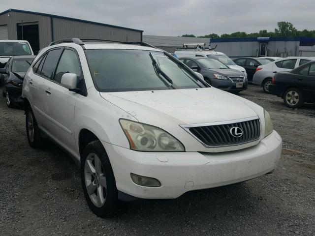 White Lexus RX350 2008 available at auction