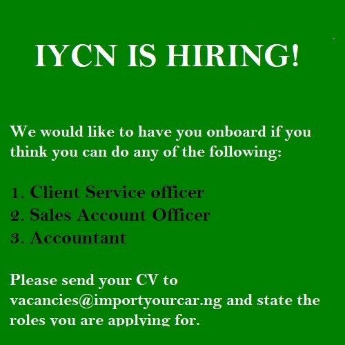 IYCN job vacancies