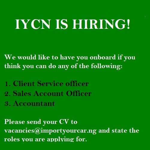 IYCN job vacancies