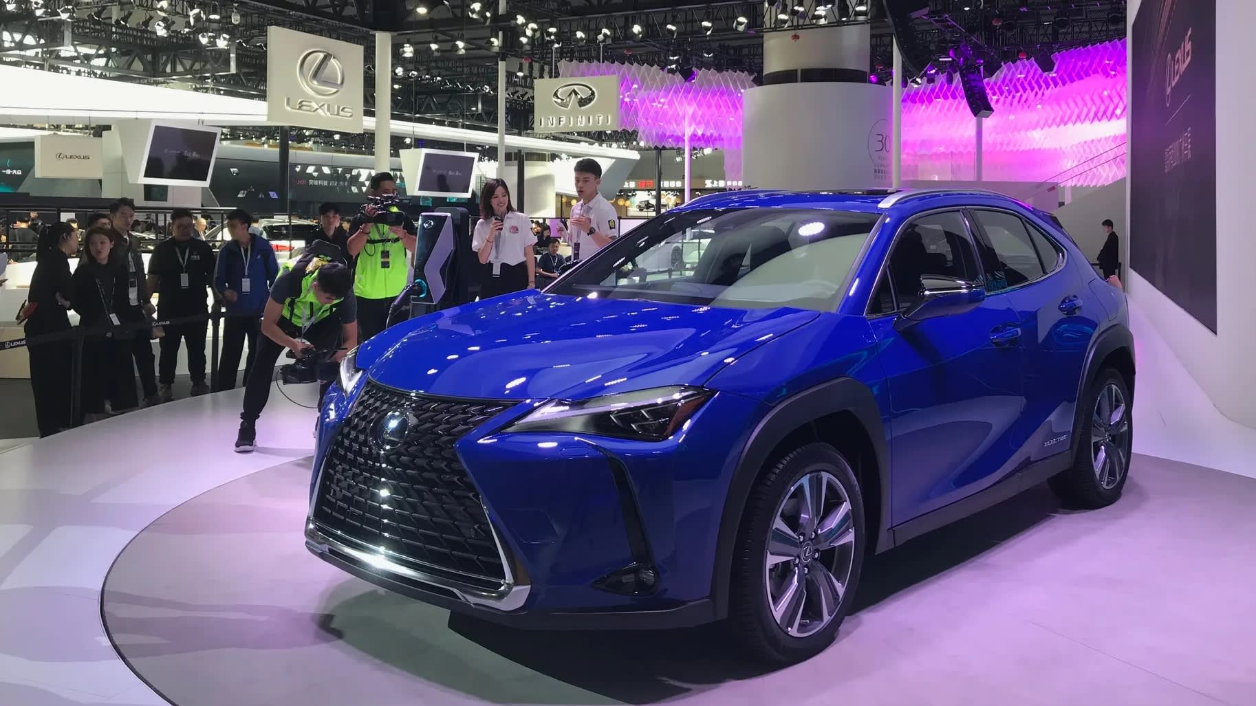 Toyota Motor is ramping up efforts to sell electric vehicles in China, the world's largest auto market, where it plans to launch its first electric Lexus in 2020